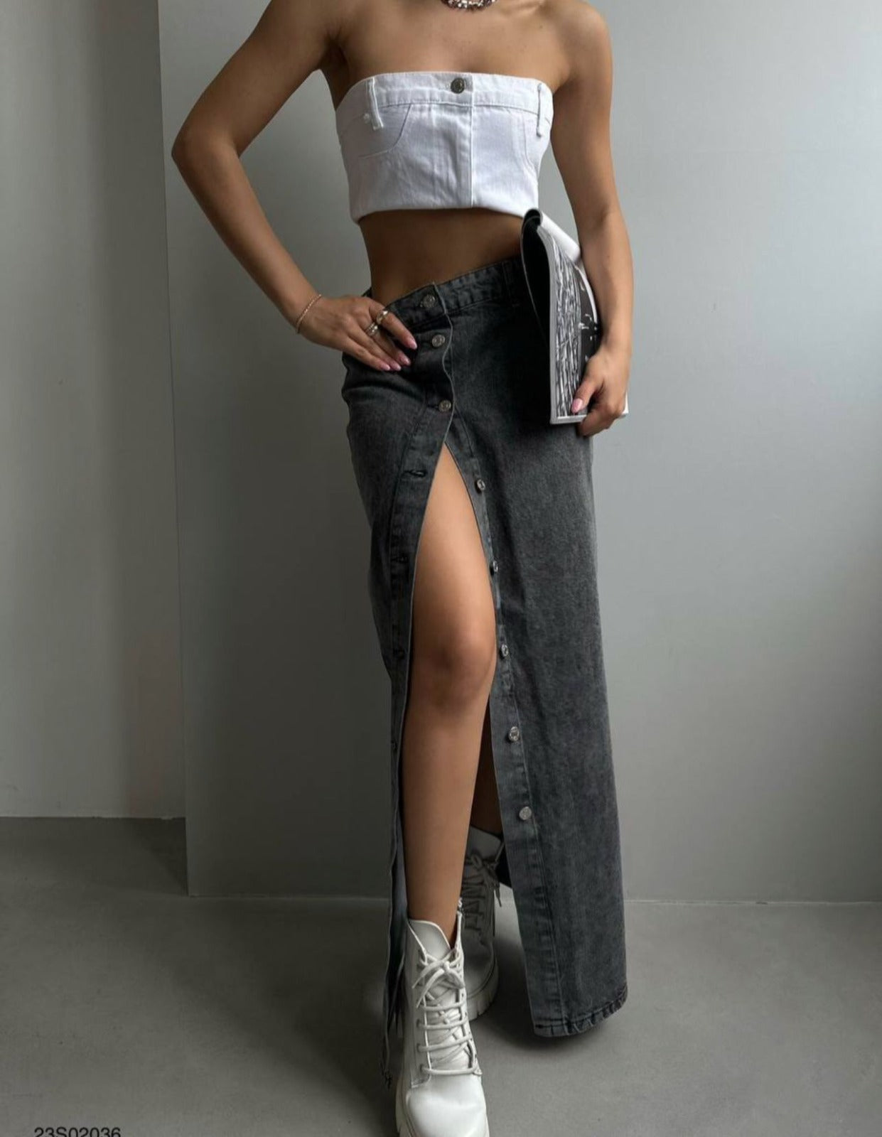 Paz Denim Skirt