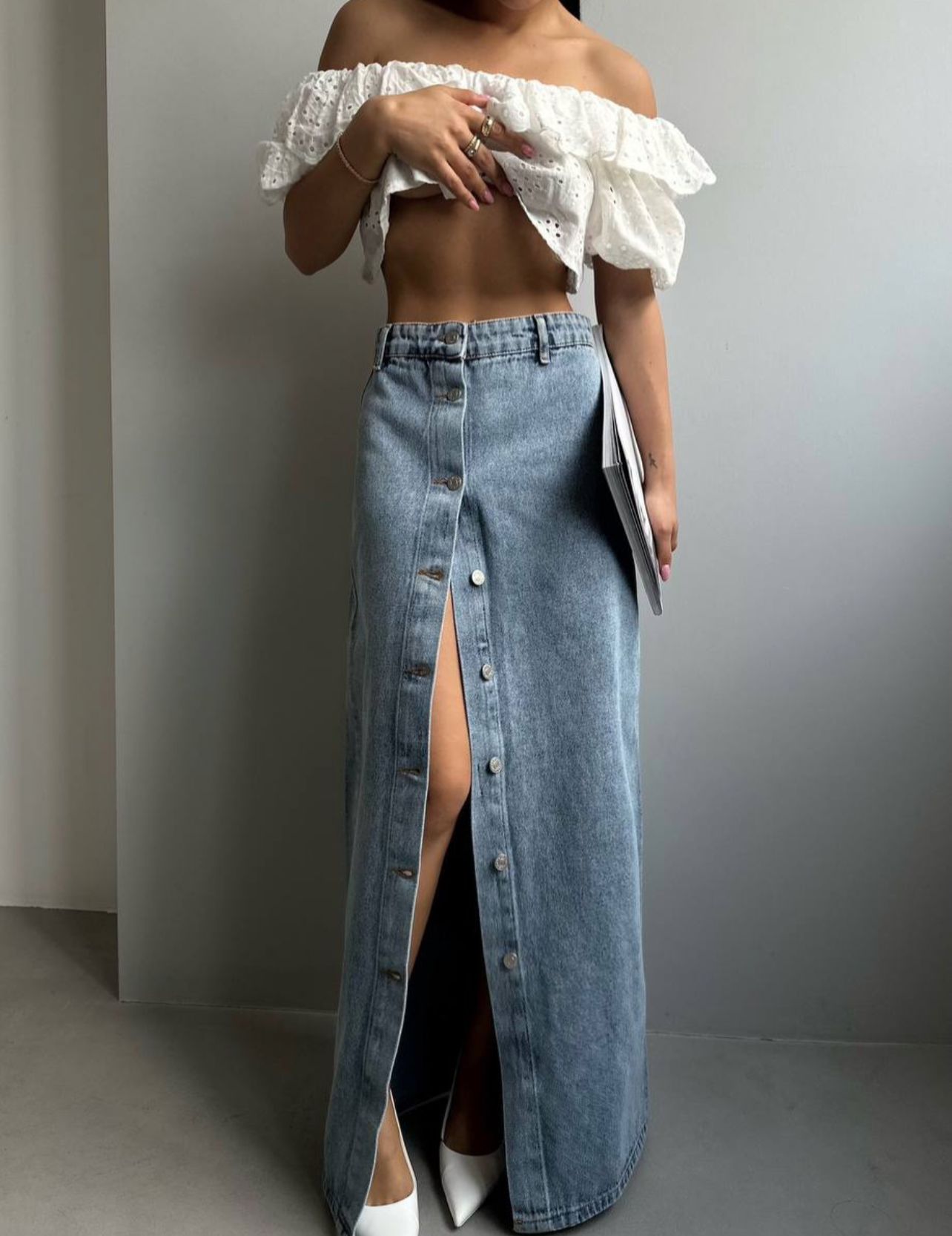 Paz Denim Skirt